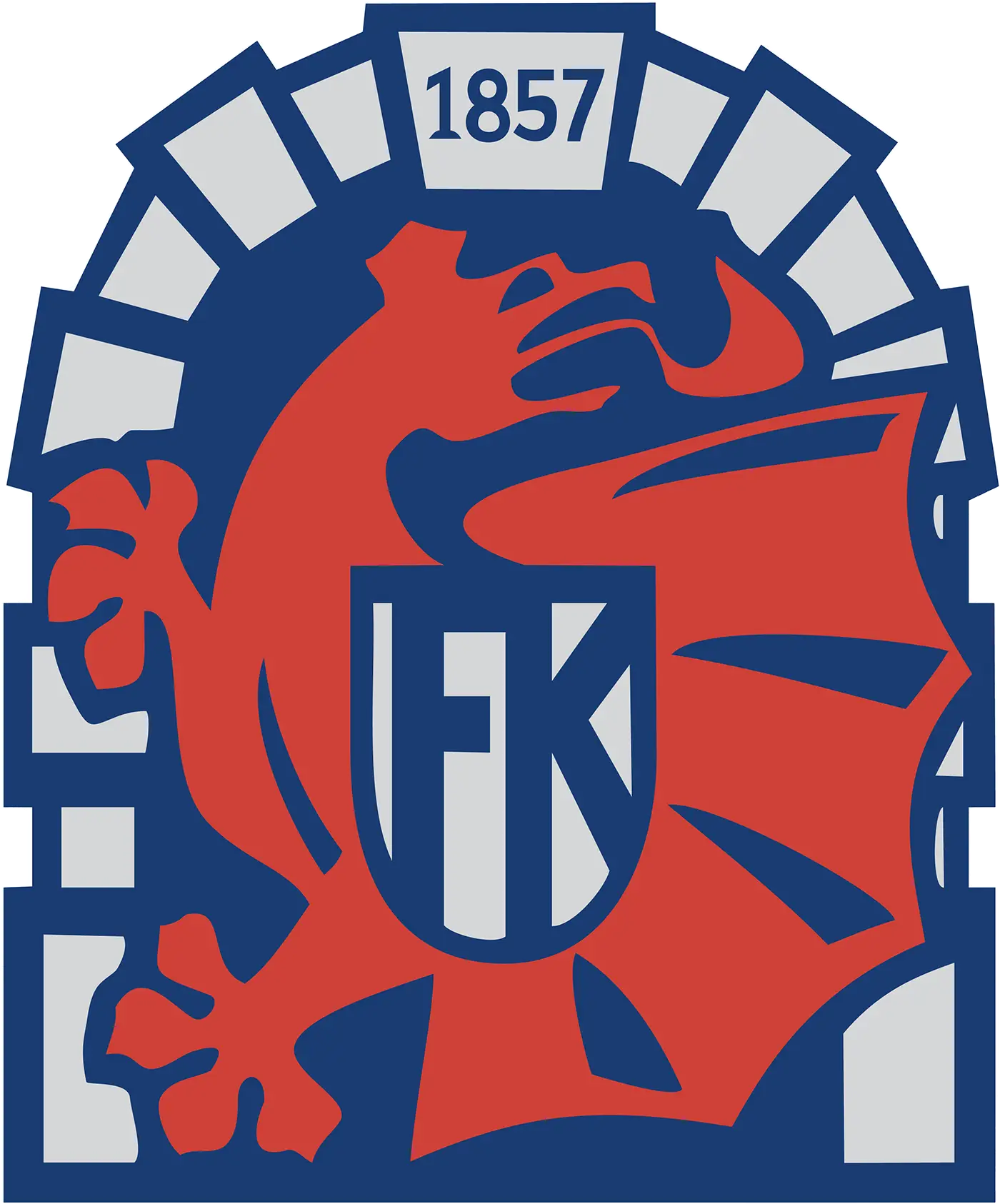 Historisches Logo des Dresdner Felsenkellers aus der DDR-Zeit
