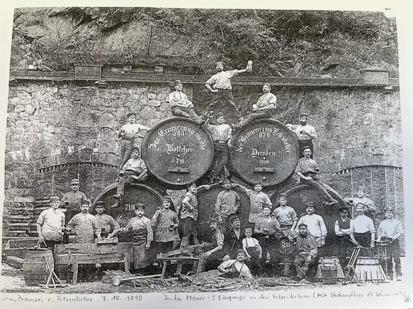 Dresdner Felsenkeller 1890