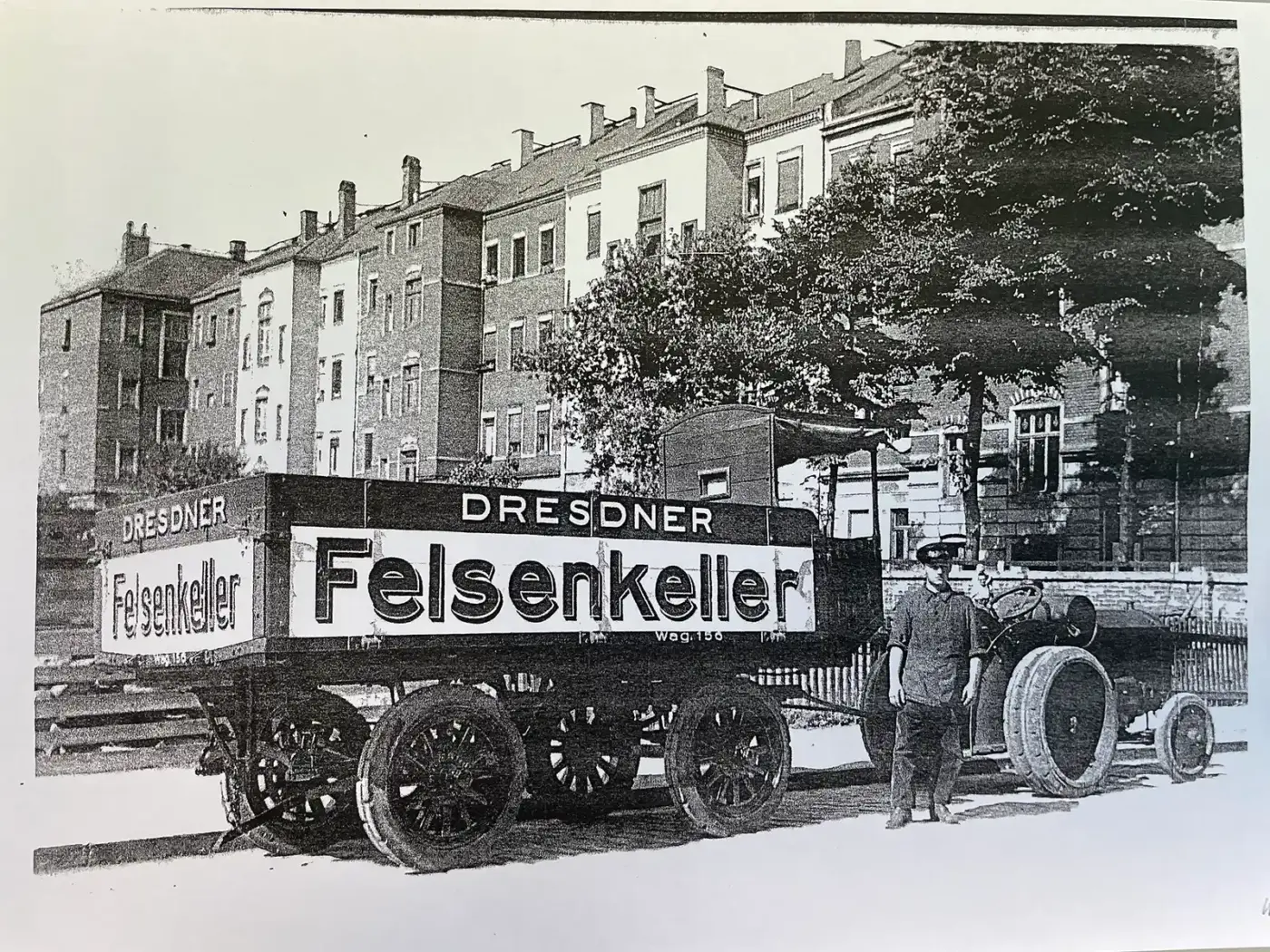 Dresdner Felsenkeller Wagen 1905