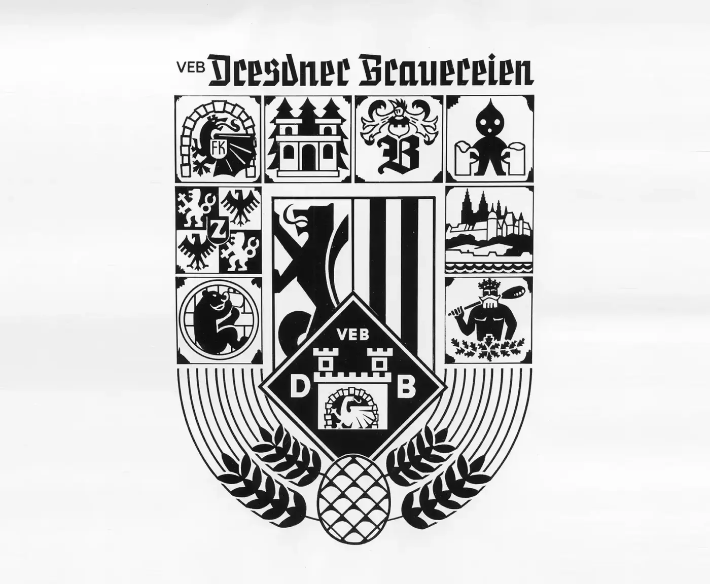 Dresdner Felsenkeller 1946 Logo